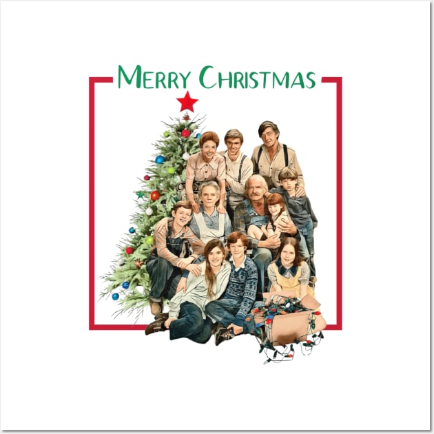 The Waltons Christmas Wall Art by Neicey
